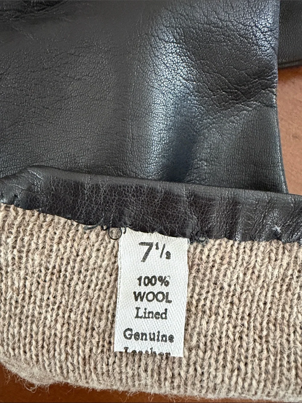 Classic Black Leather Dress Gloves for women